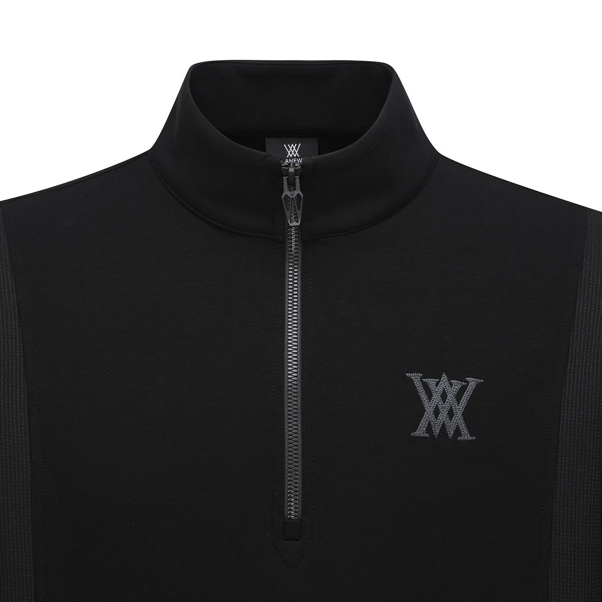 어뉴골프(ANEW GOLF) M HALF ZIP L/TS_BK
