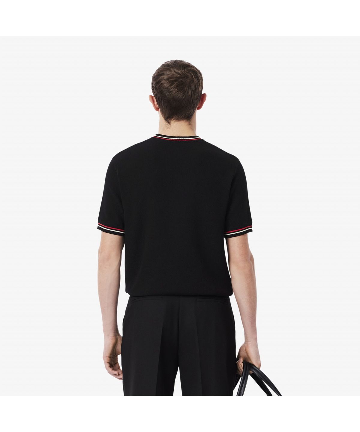 라코스테(LACOSTE) 남성 링스링스 반팔 스웨터 AH9301-55G DVI