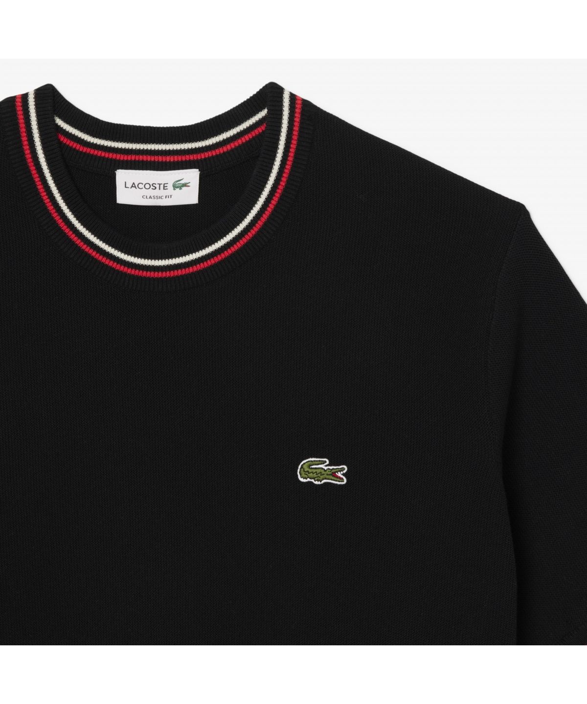 라코스테(LACOSTE) 남성 링스링스 반팔 스웨터 AH9301-55G DVI