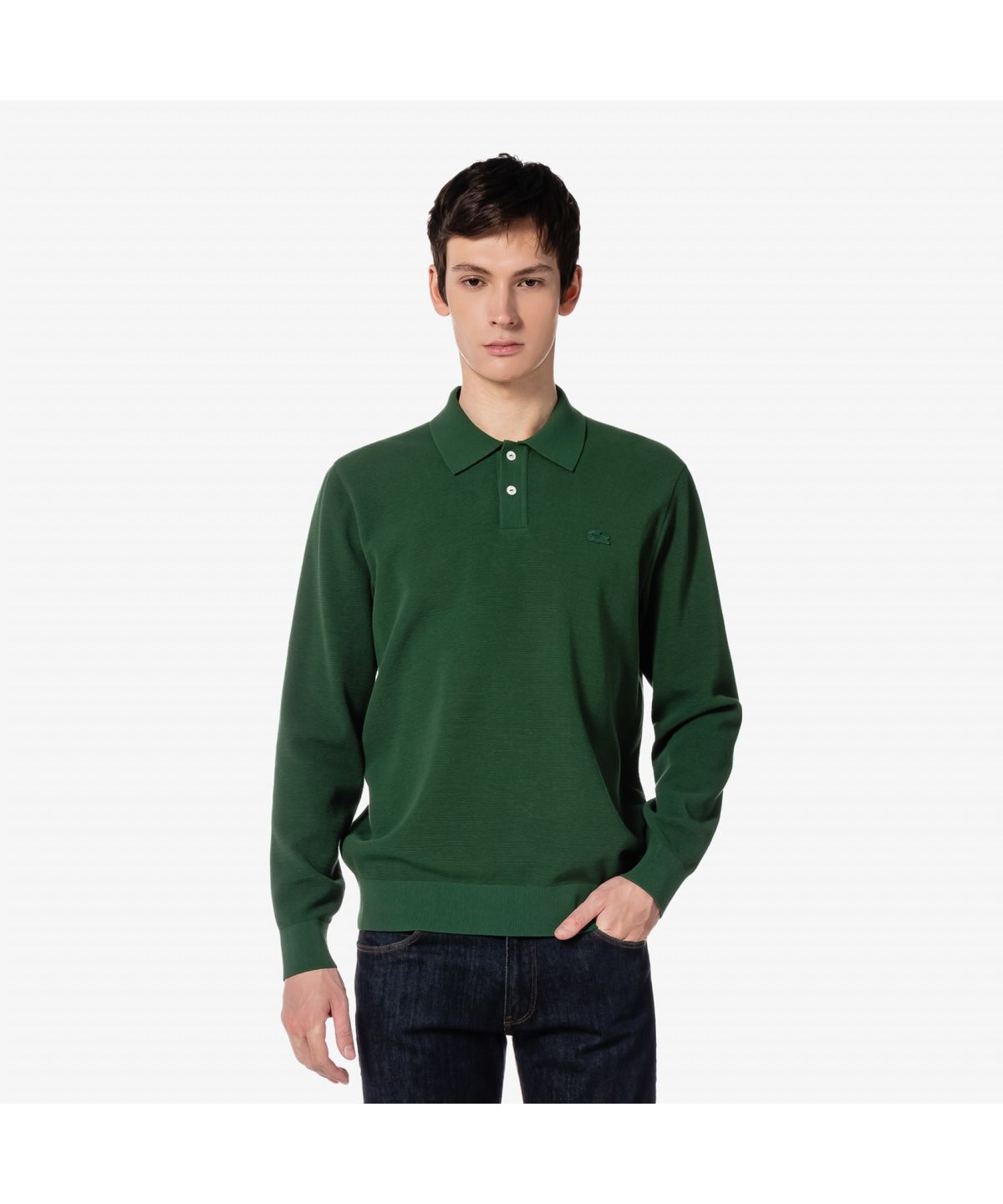 라코스테(LACOSTE) 남성 긴팔 피케 스웨터 폴로 AH206E-55G 132