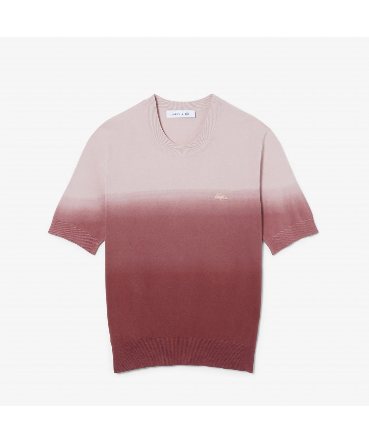 라코스테(LACOSTE) 여성 그라데이션 반팔 스웨터 AF9281-55G GTI