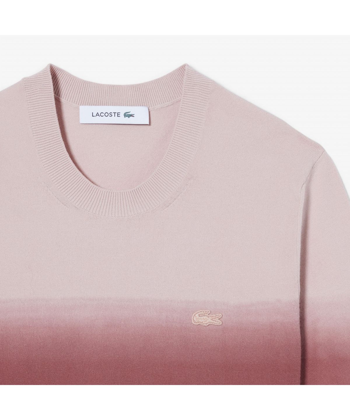 라코스테(LACOSTE) 여성 그라데이션 반팔 스웨터 AF9281-55G GTI