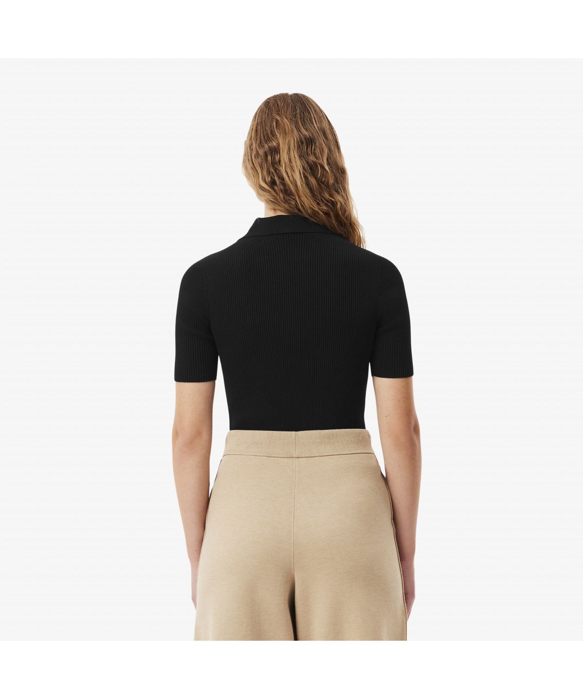 라코스테(LACOSTE) 여성 슬림핏 3D 하프집업 스웨터 AF2572-55G 031