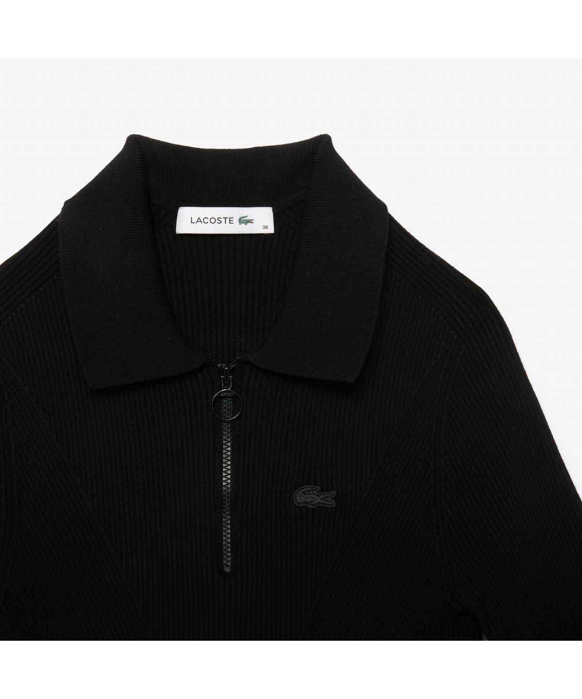 라코스테(LACOSTE) 여성 슬림핏 3D 하프집업 스웨터 AF2572-55G 031
