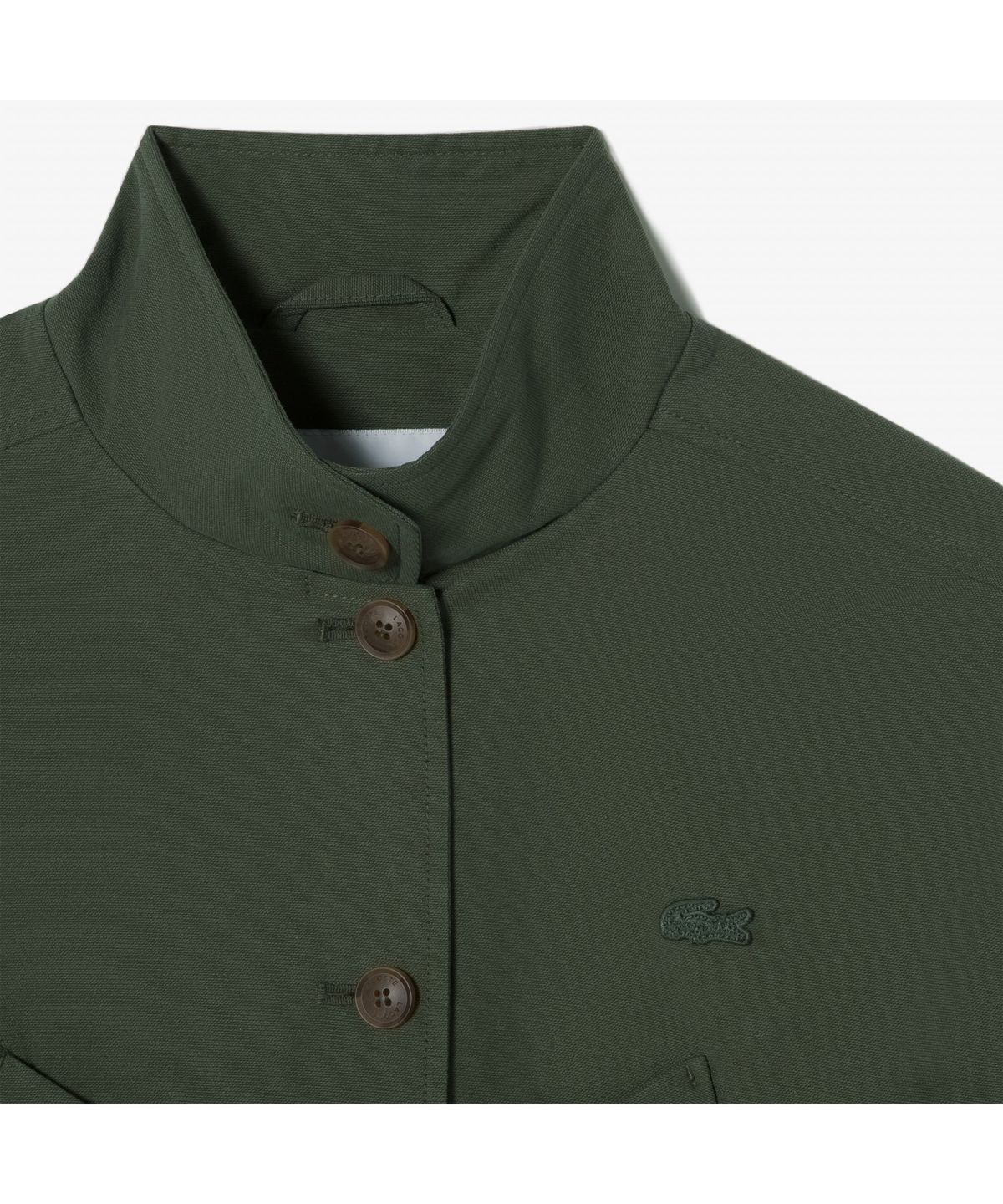 라코스테(LACOSTE) 여성 뉴 밴드넥 사파리 점퍼 BF698E-55G HCF