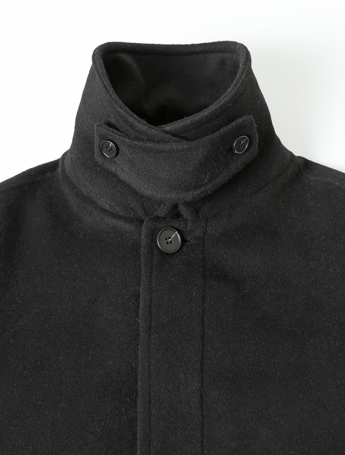 애드호크(ADHOC) 남녀공용 세미 오버 발마칸 코트 (BLACK) (HBAHC90)