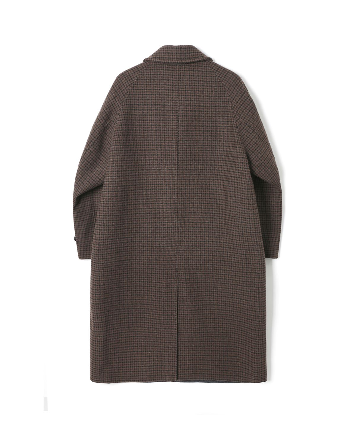 애드호크(ADHOC) 남녀공용 세미 오버 발마칸 코트 (DK-BROWN) (HBAHC90)