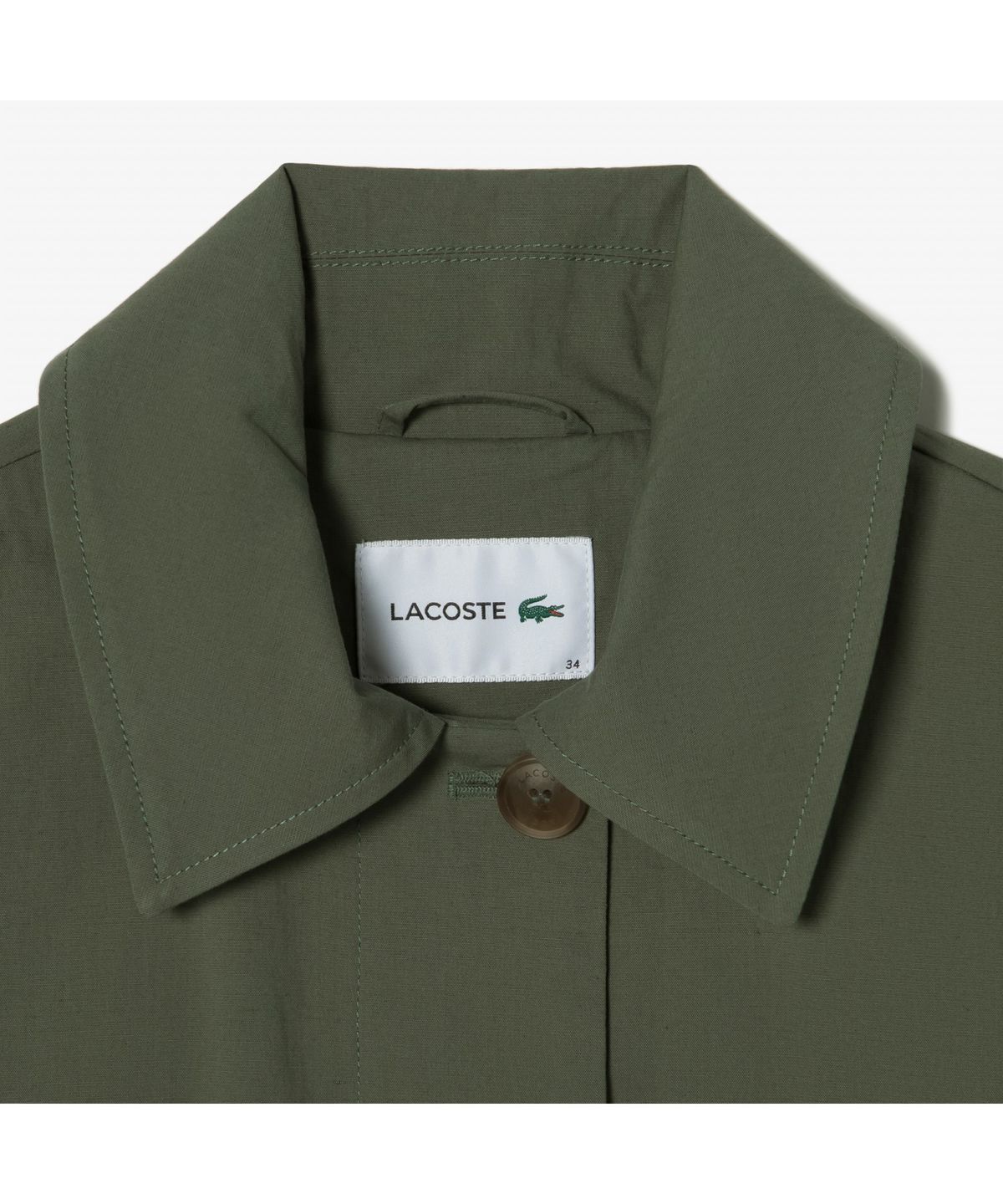 라코스테(LACOSTE) 여성 뉴 후드 트렌치 BF523E-55G HCF