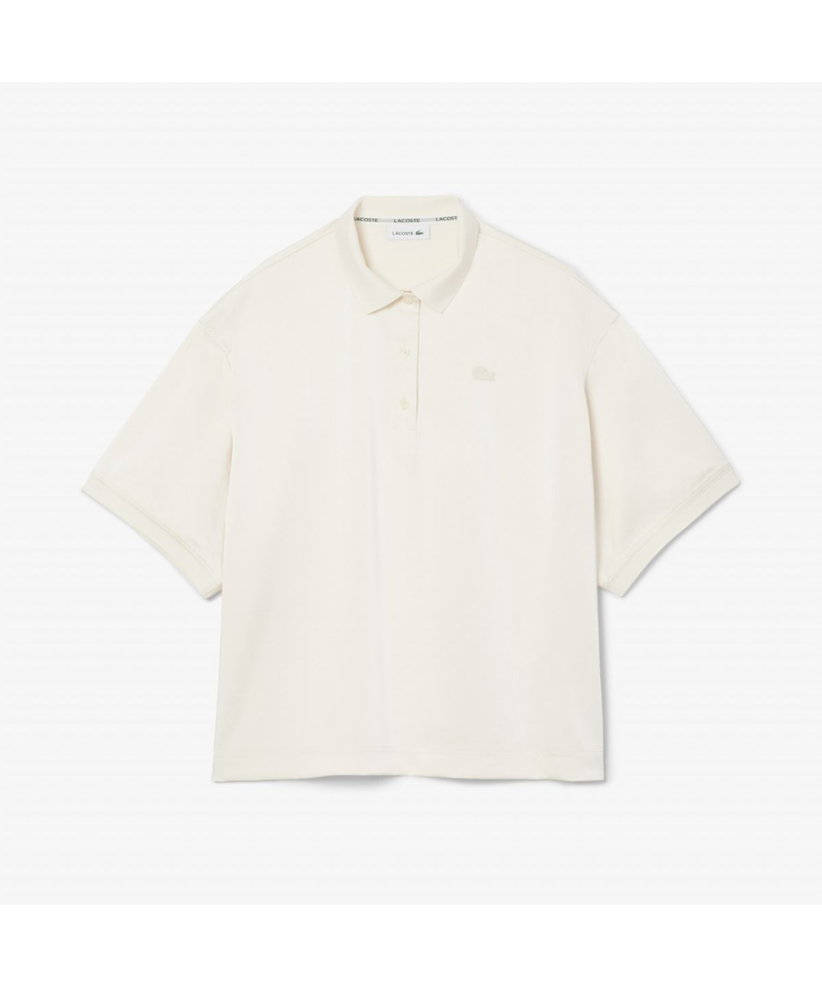 라코스테(LACOSTE) 여성 오버사이즈핏 실키 플루이드 셔츠 CF9747-55G XFJ