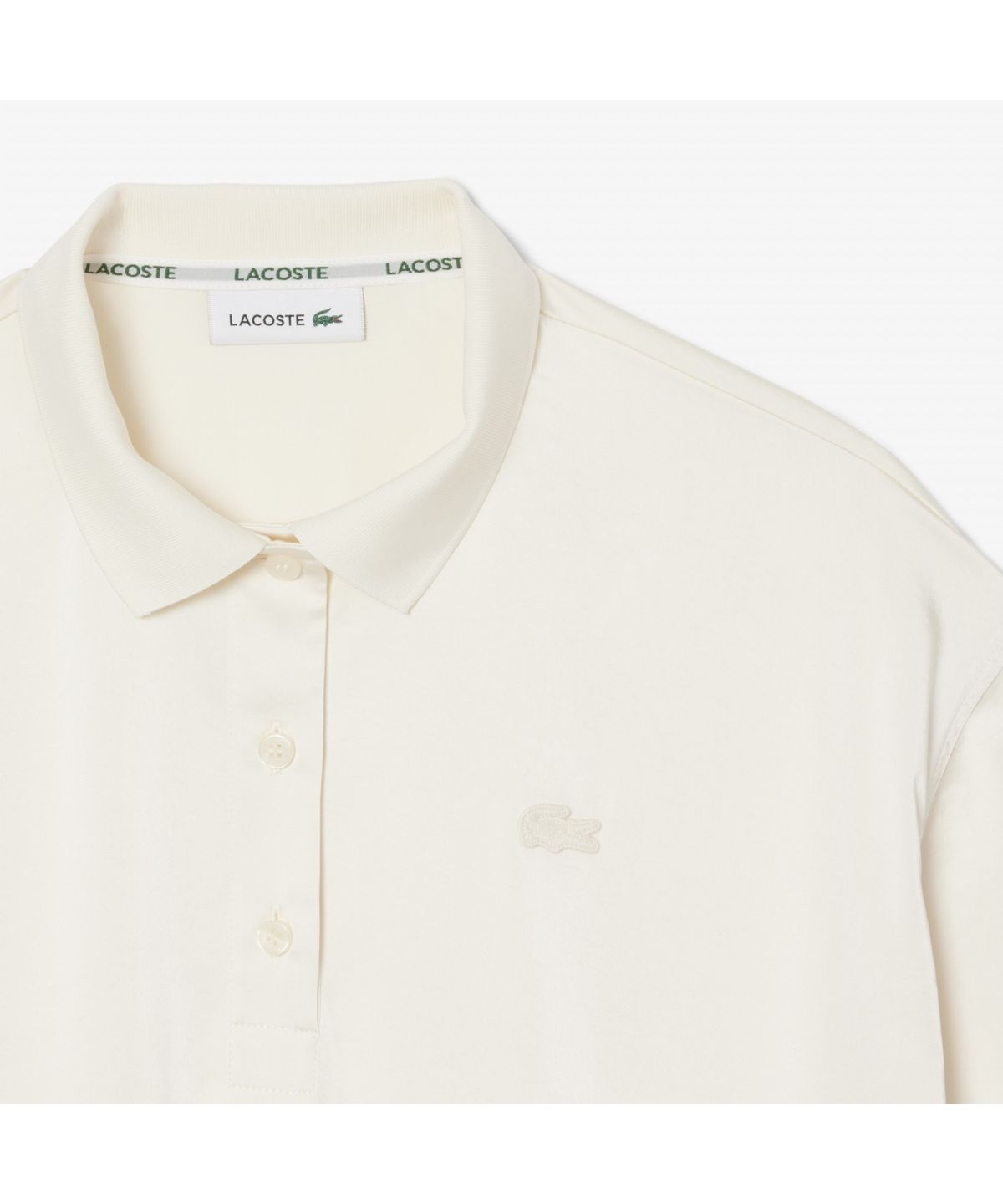 라코스테(LACOSTE) 여성 오버사이즈핏 실키 플루이드 셔츠 CF9747-55G XFJ