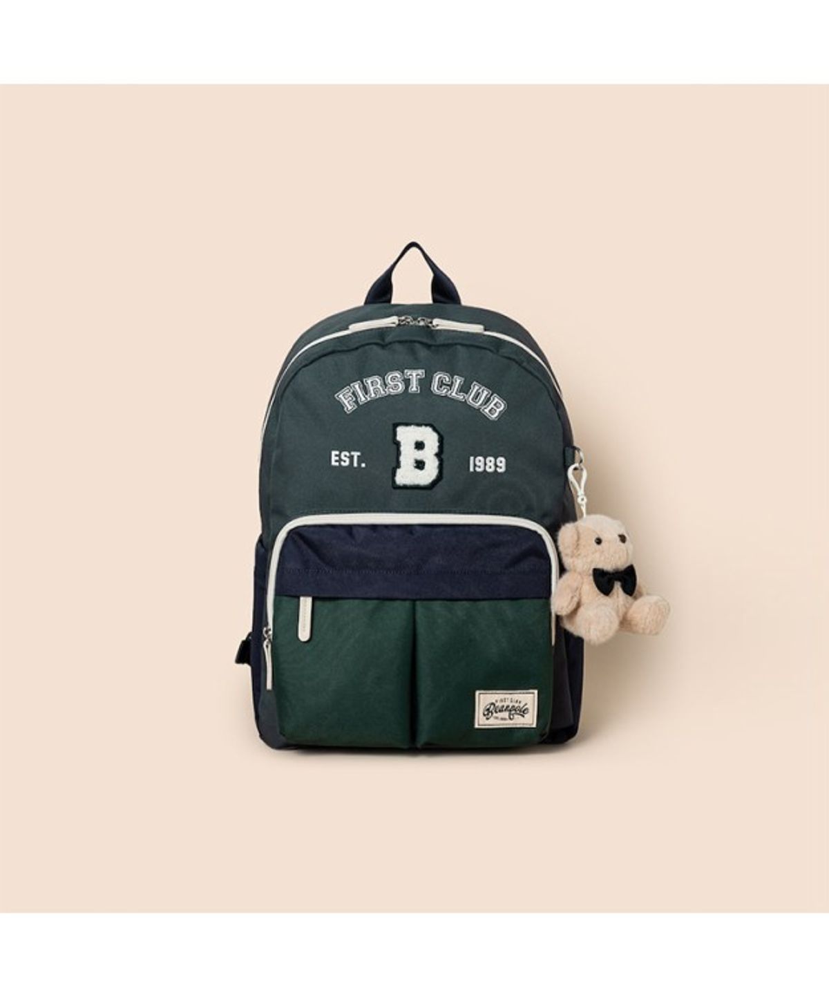 빈폴 키즈(BEANPOLE KIDS) 컬러풀 캐주얼 백팩  그레이 (BI61D4U093) (BI61D4U093)