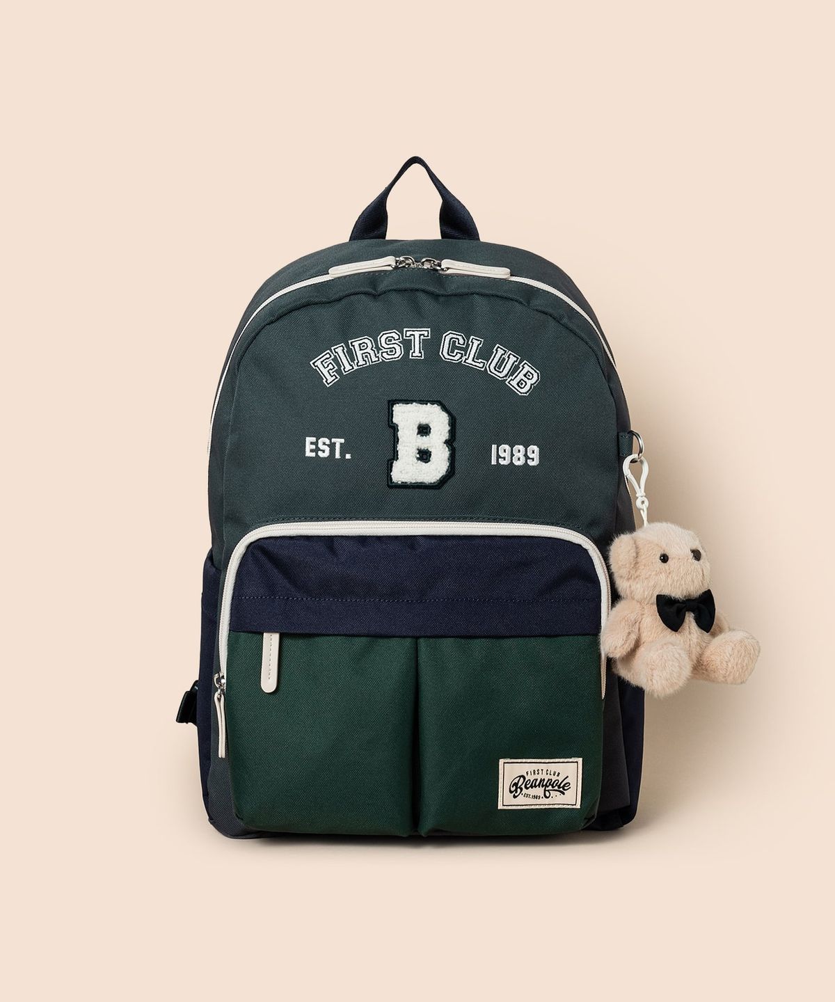 빈폴 키즈(BEANPOLE KIDS) 컬러풀 캐주얼 백팩  그레이 (BI61D4U093) (BI61D4U093)