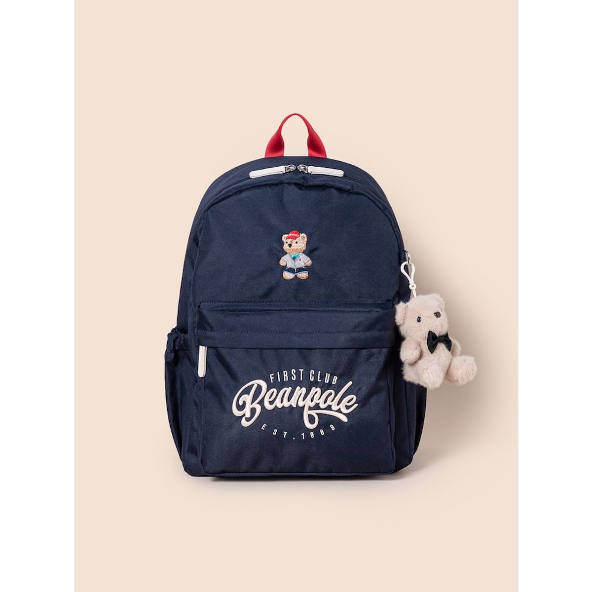 빈폴 키즈(BEANPOLE KIDS) 곰돌이 백팩  네이비 (BI61D4U10R)