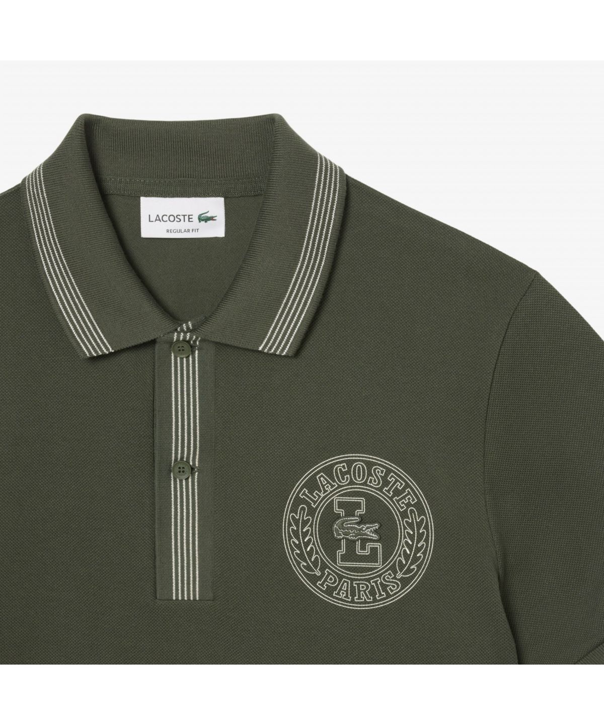 라코스테(LACOSTE) 남성 퍼프 프린팅 반팔 폴로 셔츠 PH2527-55G HCF