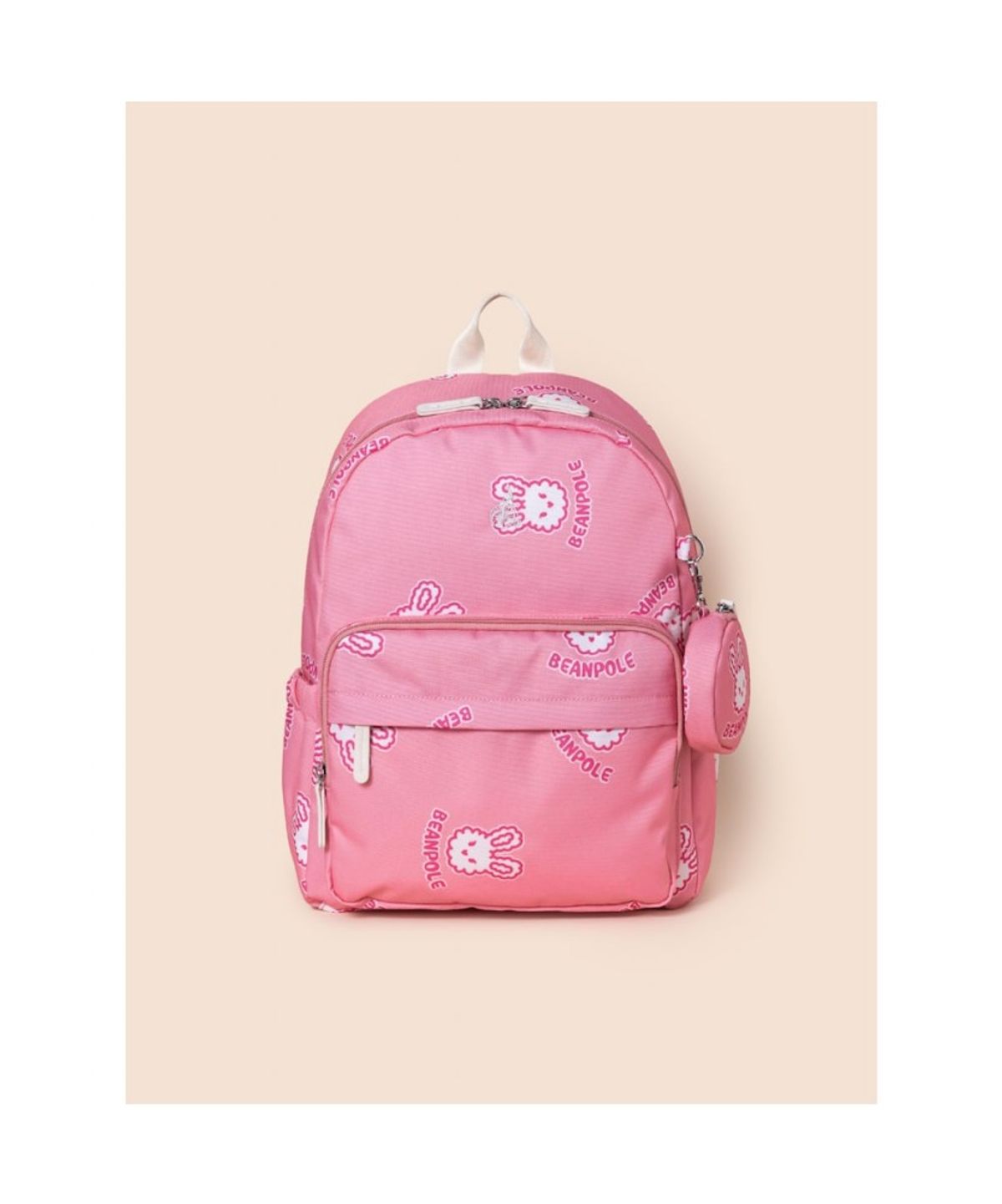 빈폴 키즈(BEANPOLE KIDS) 빙키 그래픽 책가방  라이트 핑크 (BI61D4U13Y)