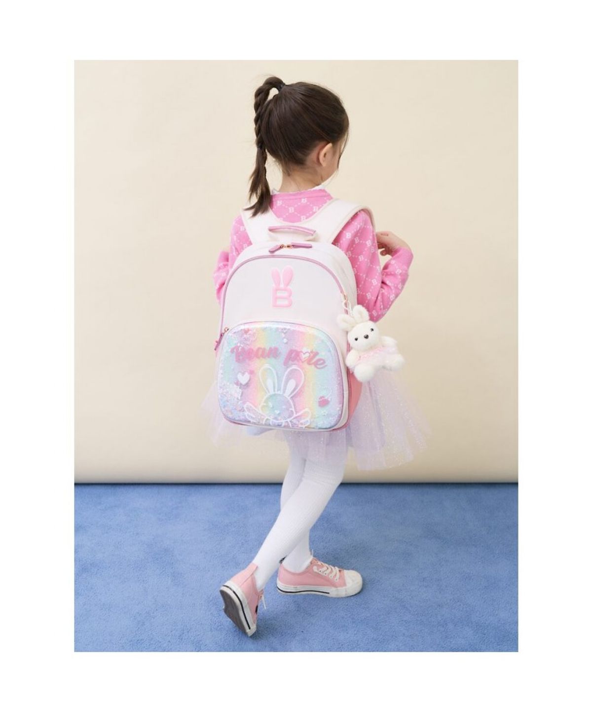 빈폴 키즈(BEANPOLE KIDS) 투명몰드 빙키 책가방  아이보리 (BI61D4G010) (BI61D4G010)