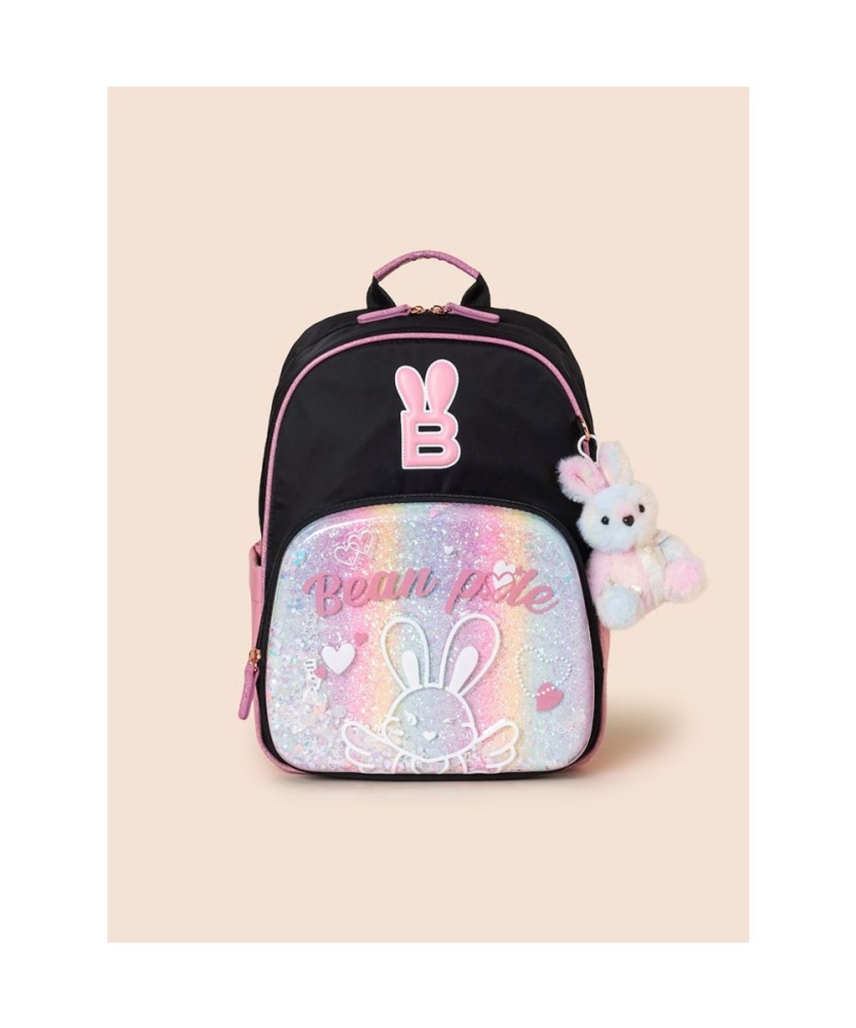 빈폴 키즈(BEANPOLE KIDS) 투명몰드 빙키 책가방  블랙 (BI61D4G015)