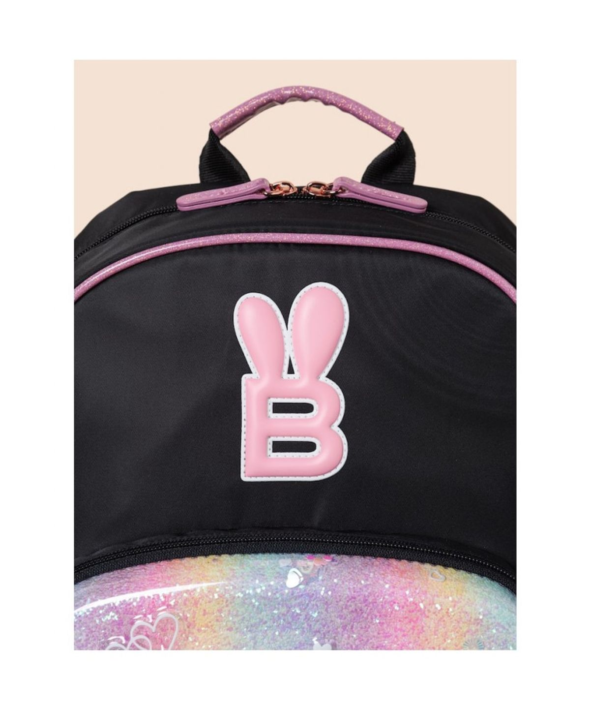 빈폴 키즈(BEANPOLE KIDS) 투명몰드 빙키 책가방  블랙 (BI61D4G015)