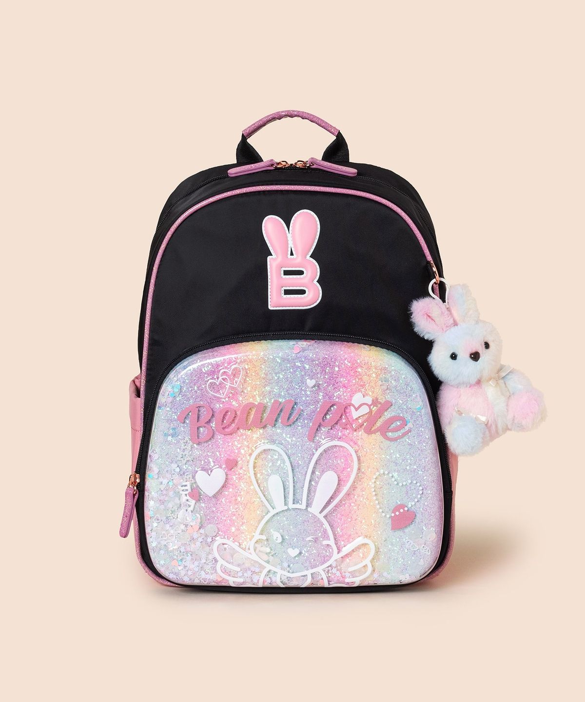 빈폴 키즈(BEANPOLE KIDS) 투명몰드 빙키 책가방  블랙 (BI61D4G015)