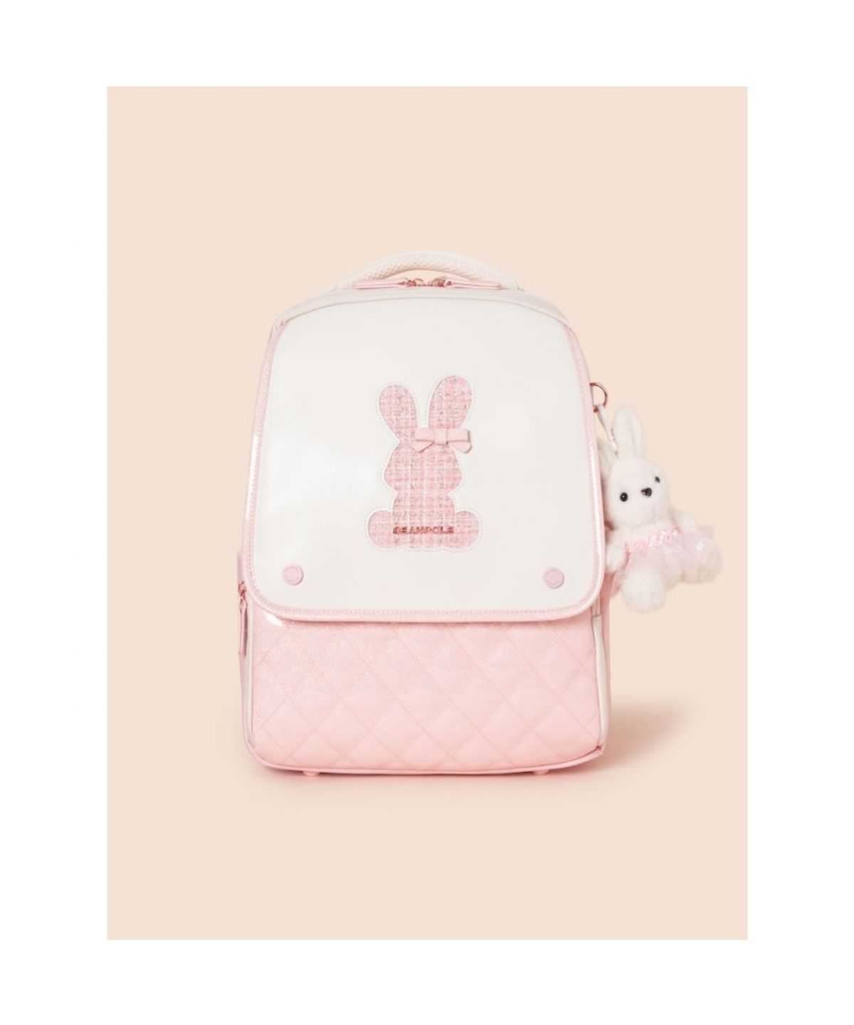 빈폴 키즈(BEANPOLE KIDS) 빙키 여아 사첼 3SET 책가방  라이트 핑크 (BI61D4G04Y)