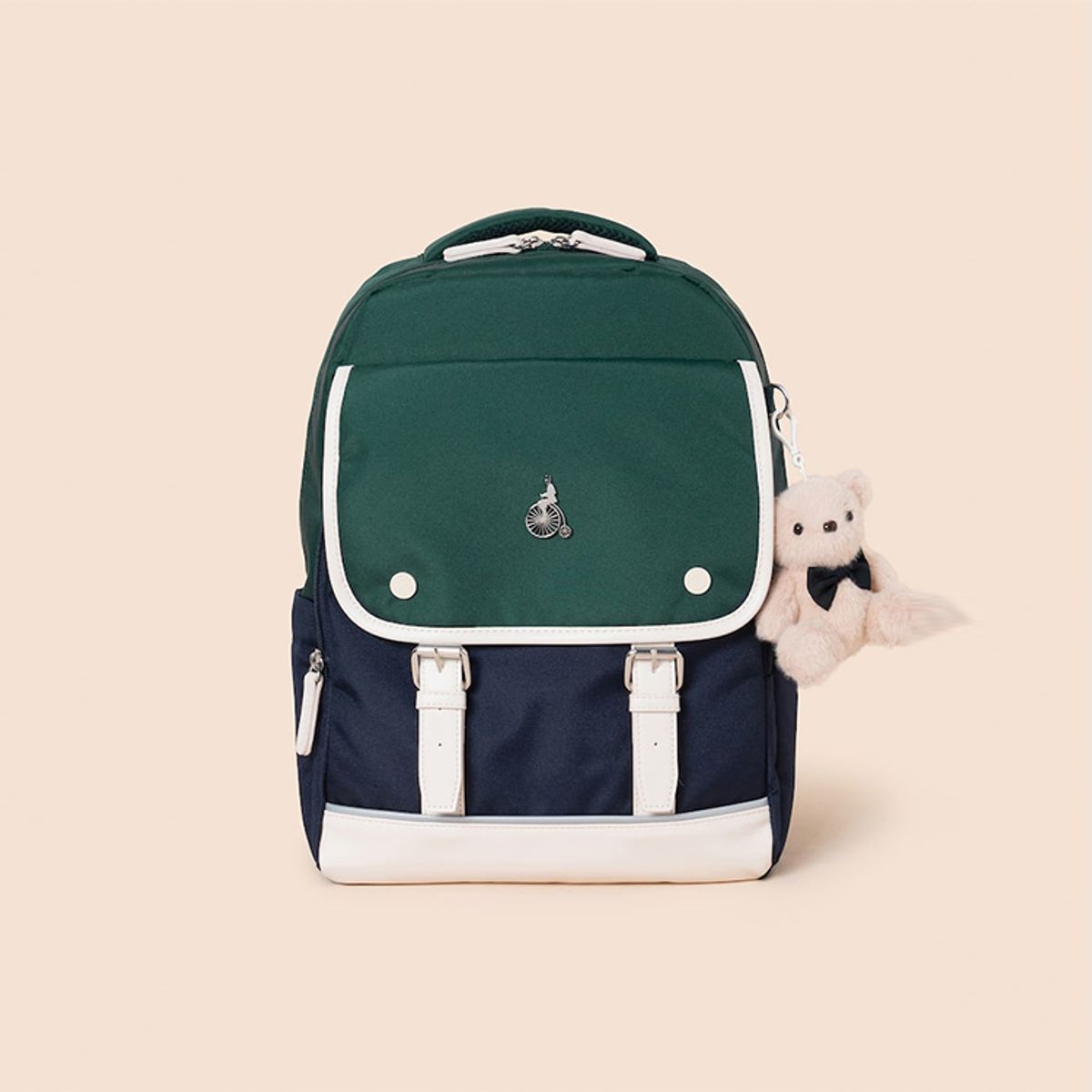빈폴 키즈(BEANPOLE KIDS) 클래식 플랩 책가방  그린 (BI61D4U02M) (BI61D4U02M)