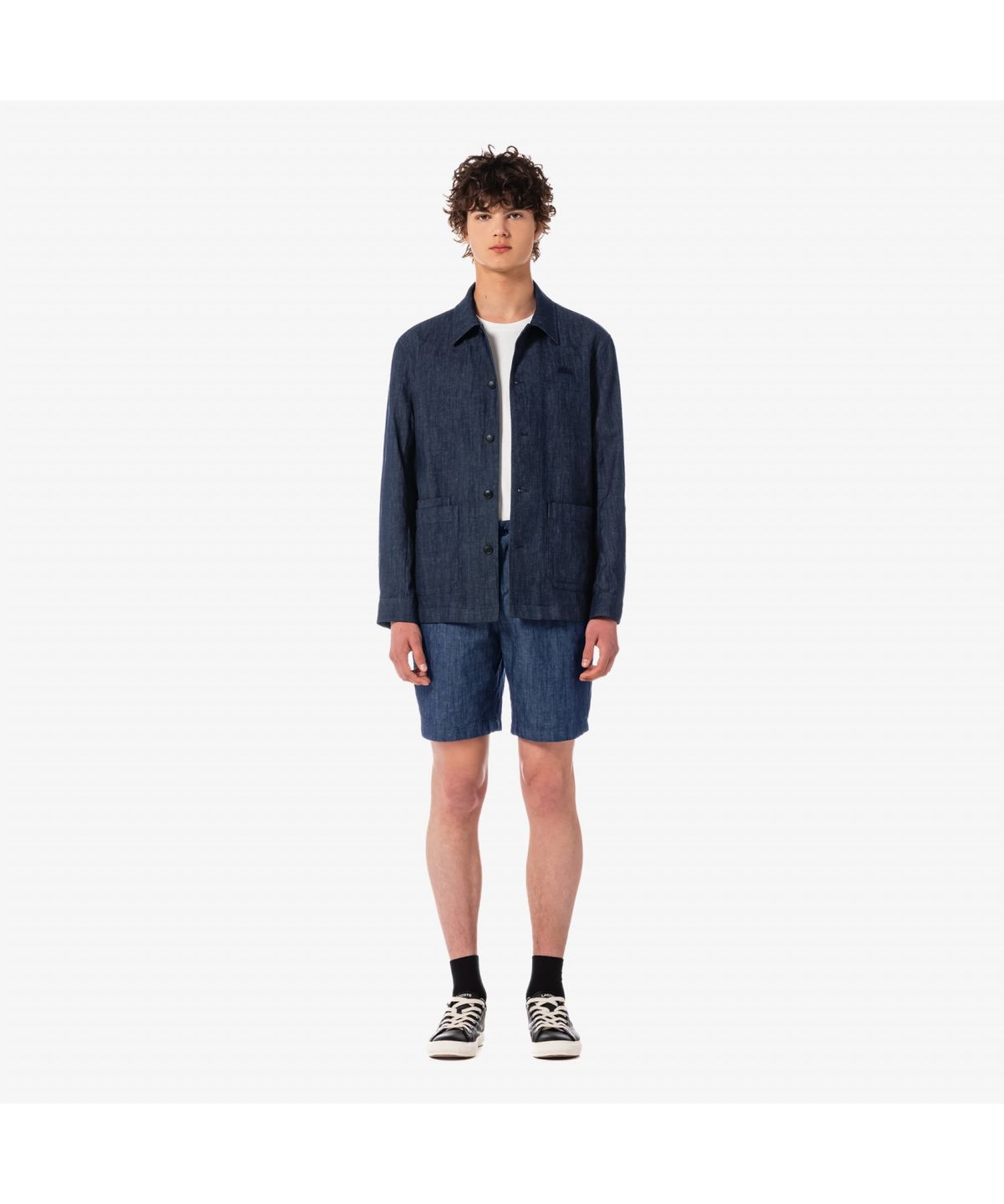 라코스테(LACOSTE) 남성 데님 버뮤다 FH379E-55G 3D3