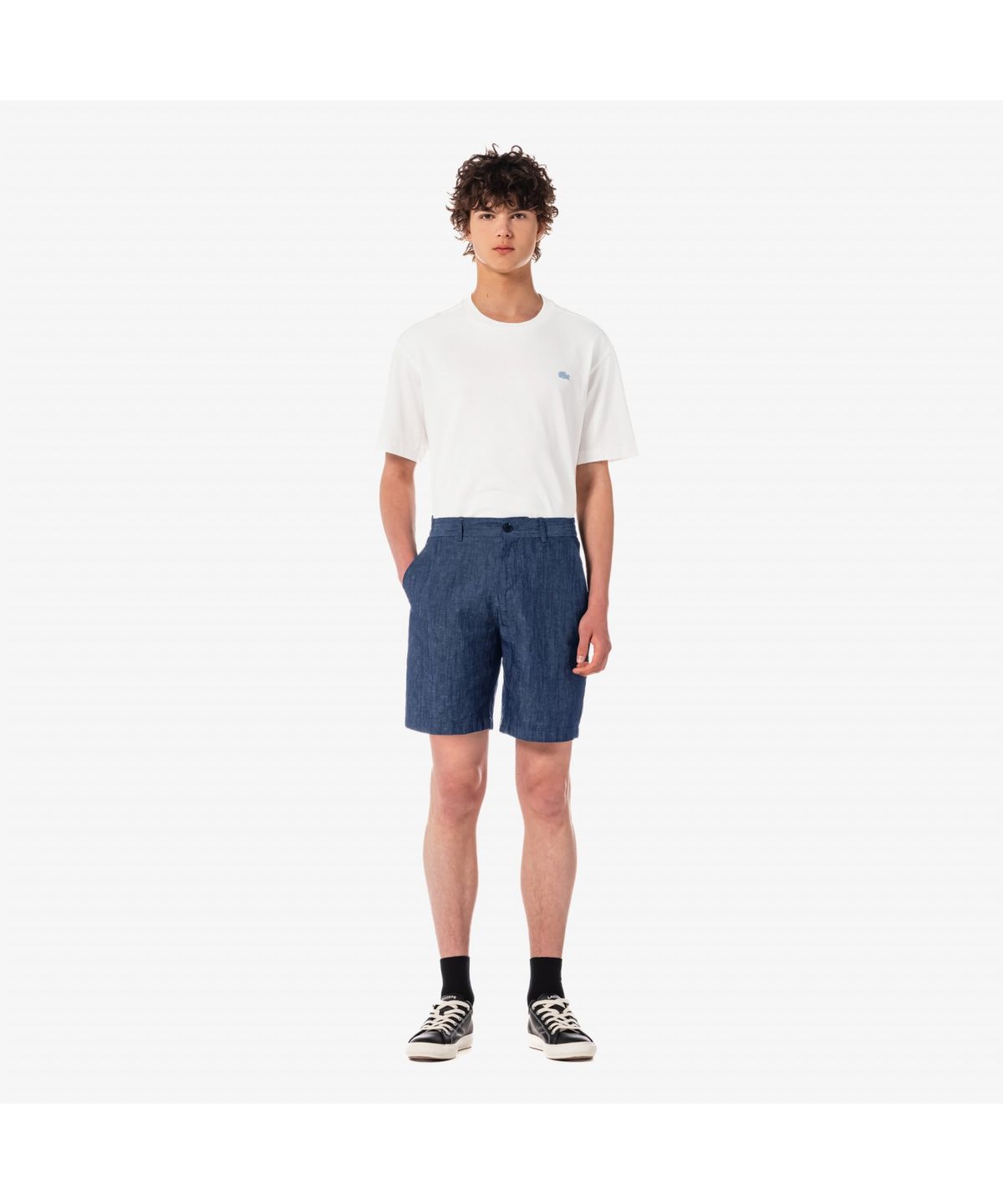 라코스테(LACOSTE) 남성 데님 버뮤다 FH379E-55G 3D3