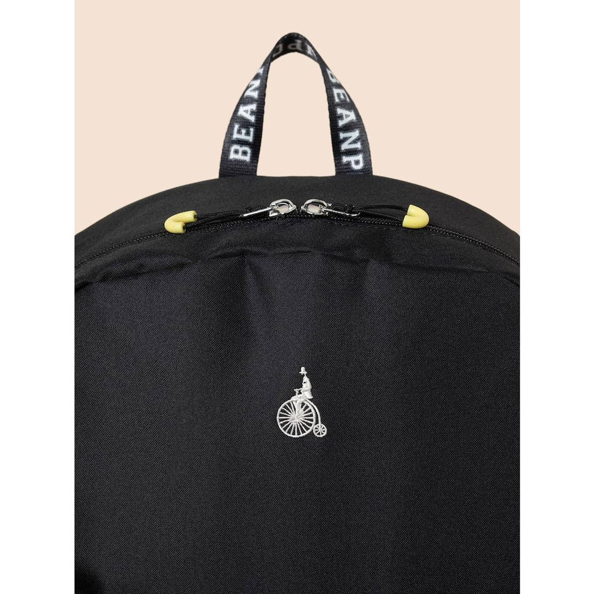 빈폴 키즈(BEANPOLE KIDS) 레터링 백팩  블랙 (BI61D4U125)