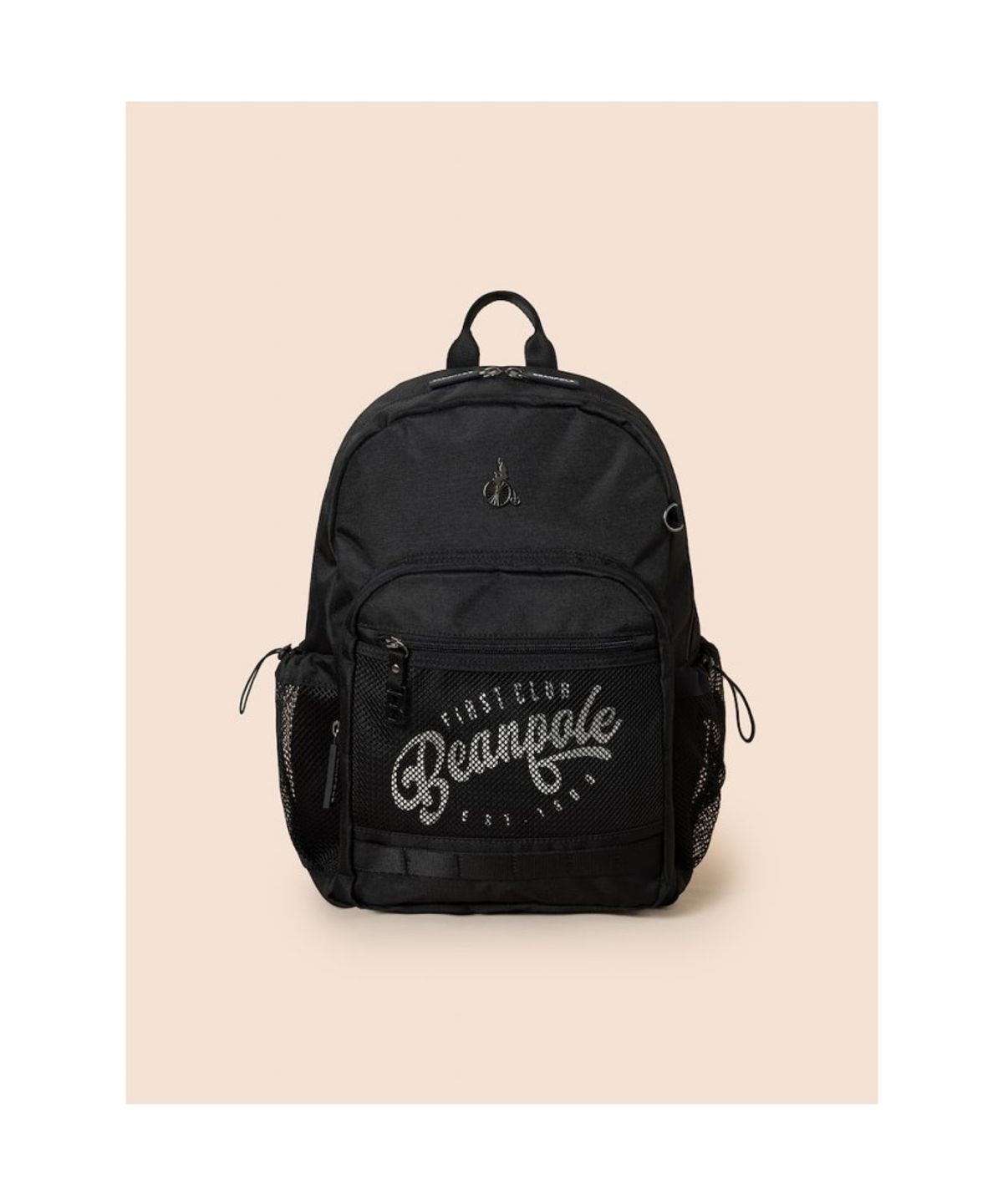 빈폴 키즈(BEANPOLE KIDS) 고학년 레터링 메시 책가방  블랙 (BI61D4U165)