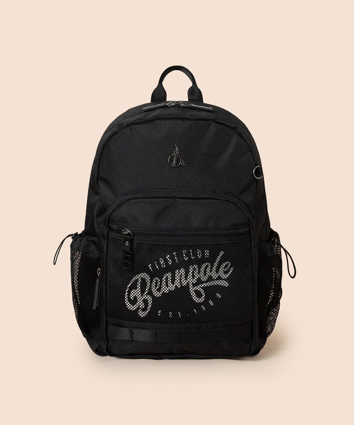 빈폴 키즈(BEANPOLE KIDS) 고학년 레터링 메시 책가방  블랙 (BI61D4U165)