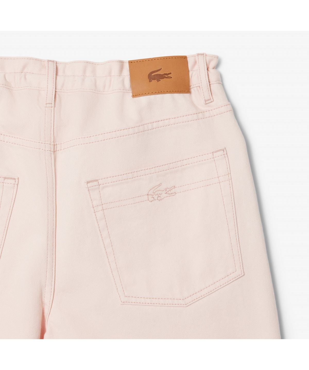 라코스테(LACOSTE) 여성 와이드핏 컬러데님 팬츠 HF2448-55G HCZ