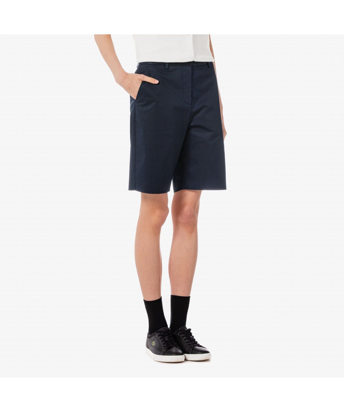 라코스테(LACOSTE) 여성 베이직 버뮤다 FF167E-55G HDE