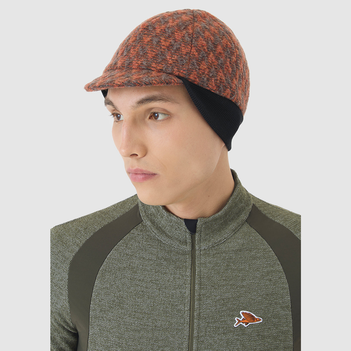 카페 드 사이클리스트(CAFE DU CYCLISTE) 벨기에 라이딩 클래식 캡 모자 클레이 브라운 공용