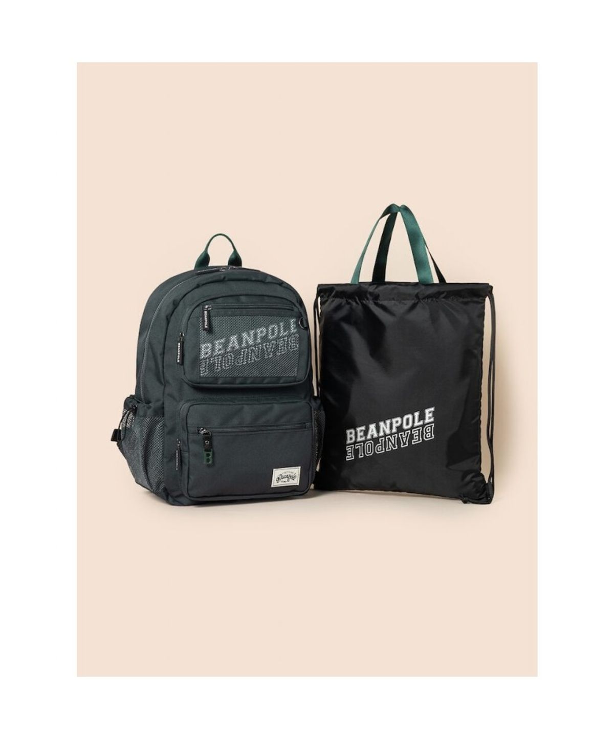 빈폴 키즈(BEANPOLE KIDS) 고학년 클래식 책가방 2SET  애쉬 (BI61D4U154) (BI61D4U154)