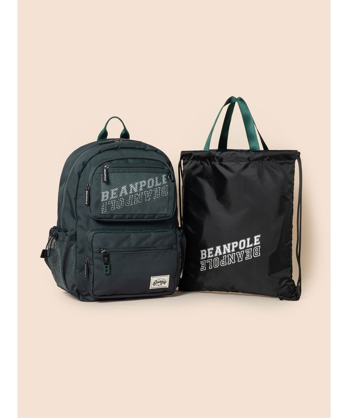 빈폴 키즈(BEANPOLE KIDS) 고학년 클래식 책가방 2SET  애쉬 (BI61D4U154) (BI61D4U154)