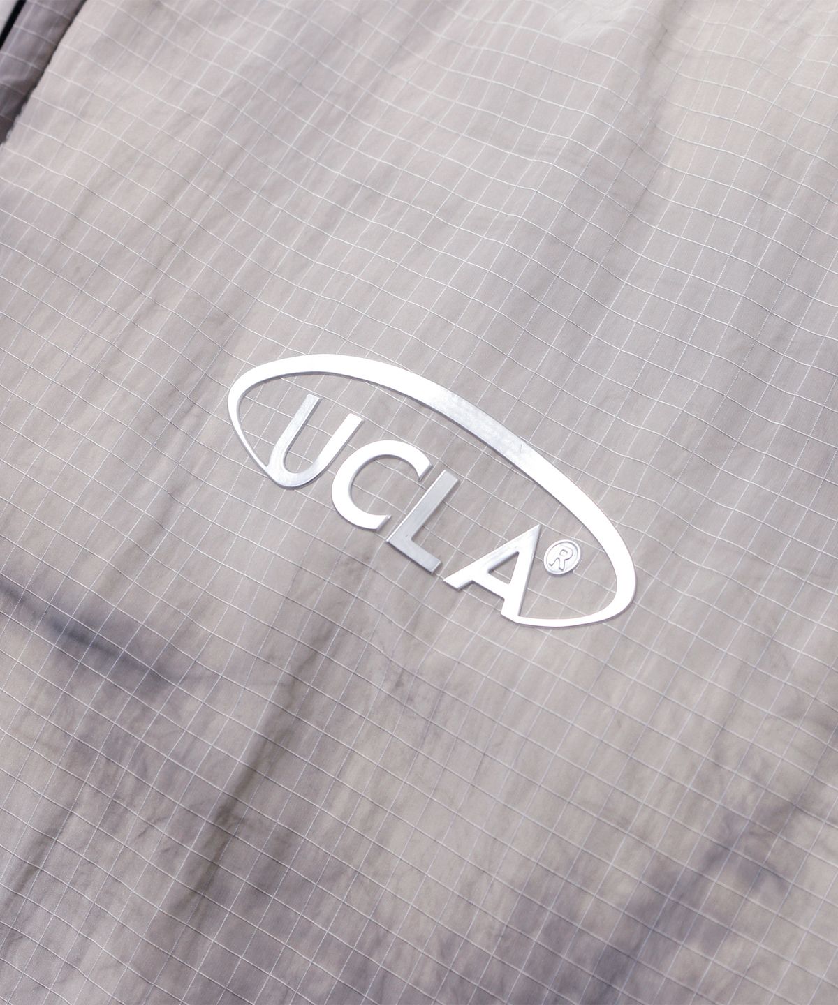 유씨엘에이(UCLA) 남녀공용 스트릿 써클로고 타이다이 패딩 점퍼[LT-GREY](UBAUJ28)