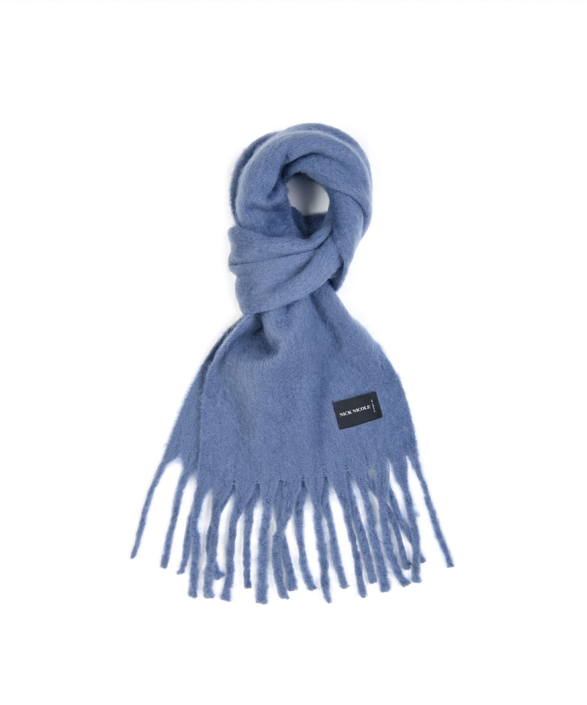 닉앤니콜(NICK&NICOLE) PREMIUM BOLD SOFT MUFFLER_BLUE