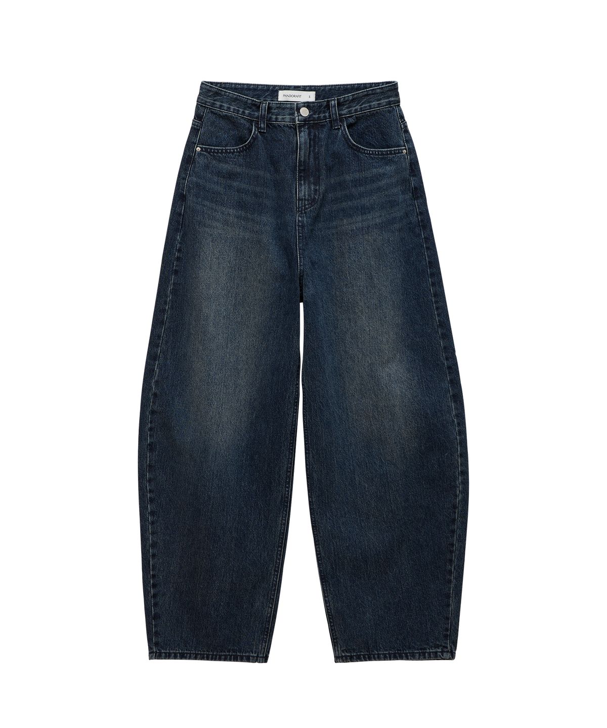 판도라핏(PANDORAFIT) Jin Wide Jeans (deep blue)