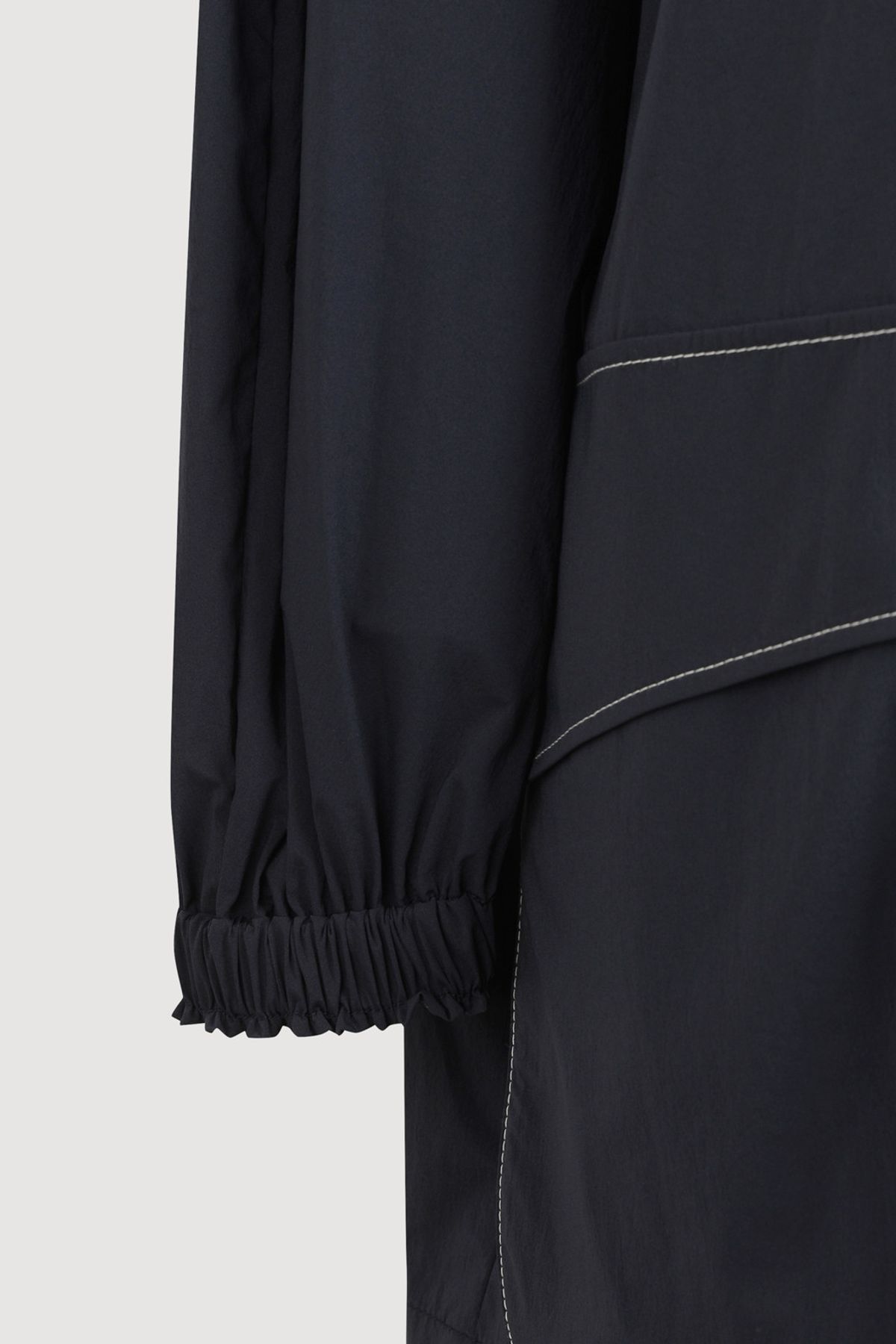 럭키슈에뜨(LUCKY CHOUETTE) Knit Collar Jumper (dark navy) LFUAA25100NYD