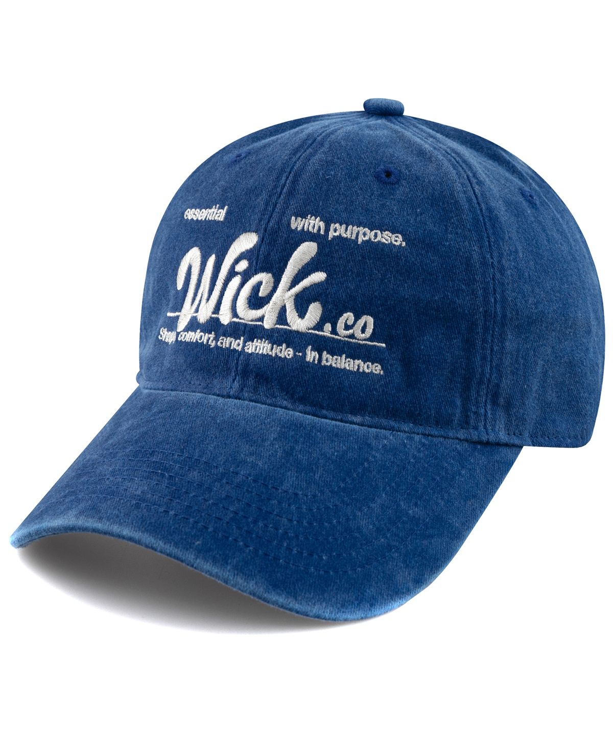 윅(WICK) Purpose 스톤 워시드 볼캡