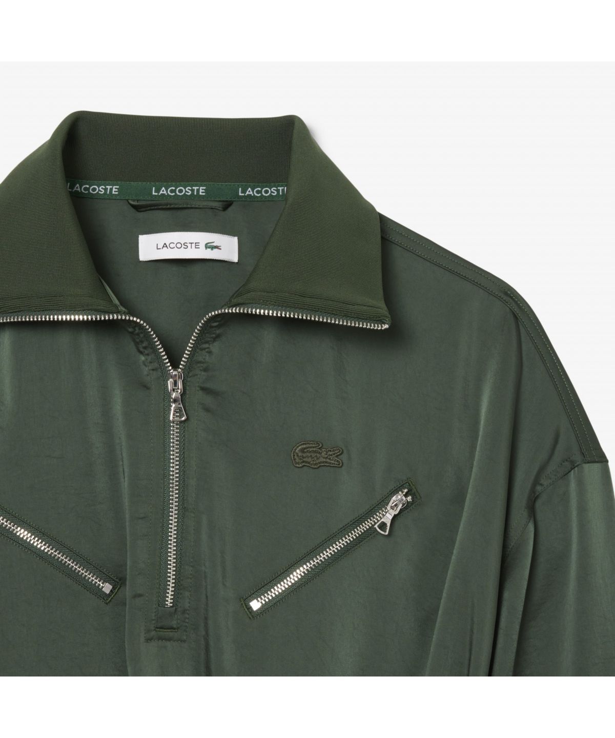 라코스테(LACOSTE) 여성 플루이드 지퍼 디테일 드레스 EF9776-55G HCF