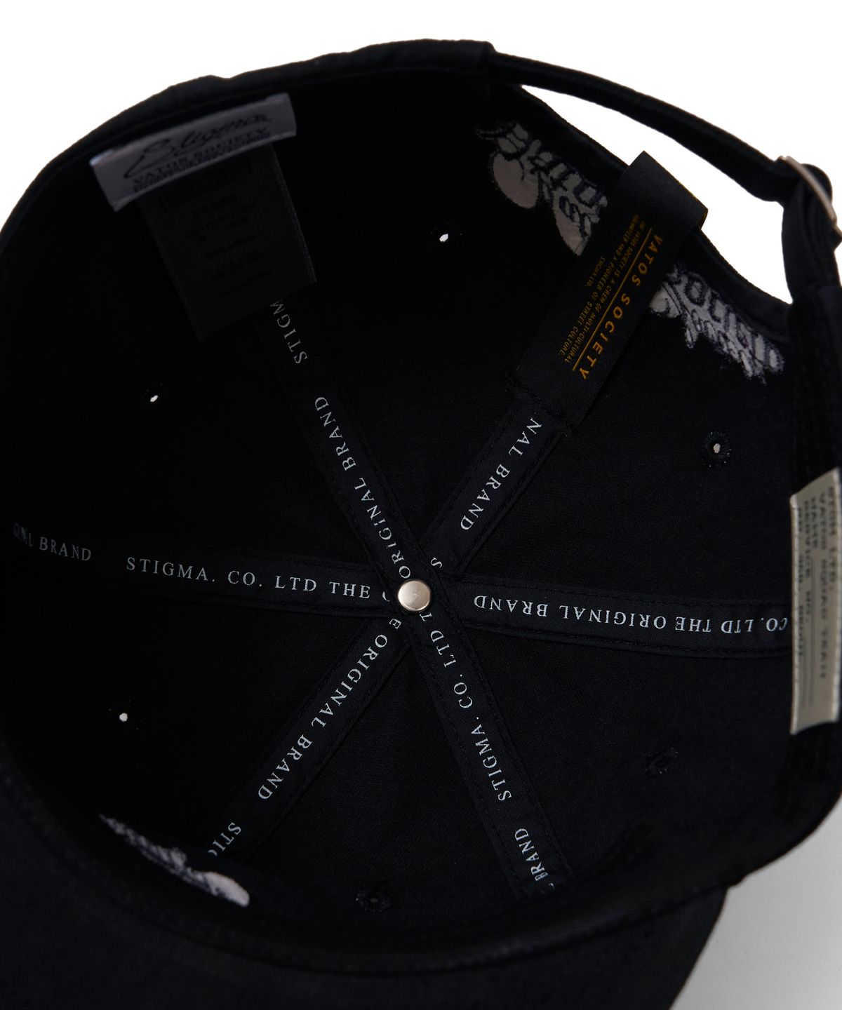 스티그마(STIGMA) ML WASHED CAP BLACK