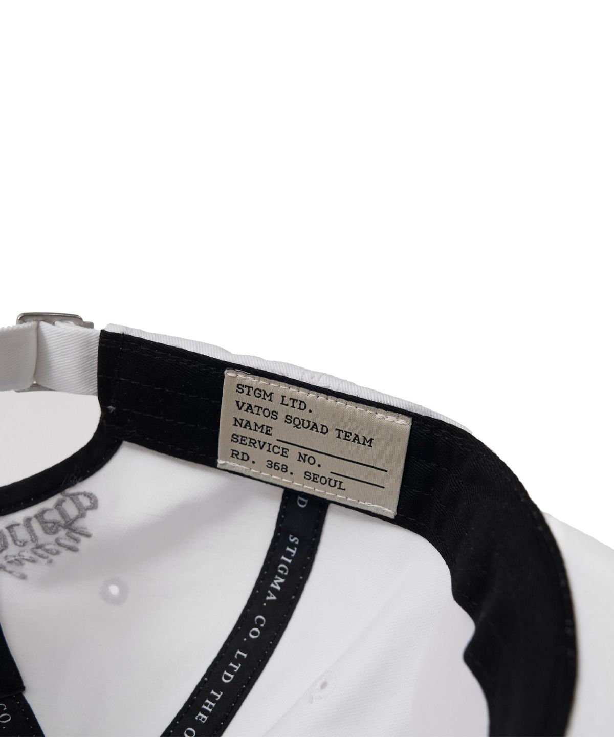 스티그마(STIGMA) ML WASHED CAP WHITE