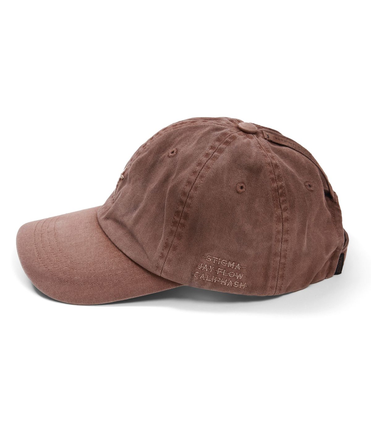 스티그마(STIGMA) PIGMENT CALIPH BALL CAP BROWN