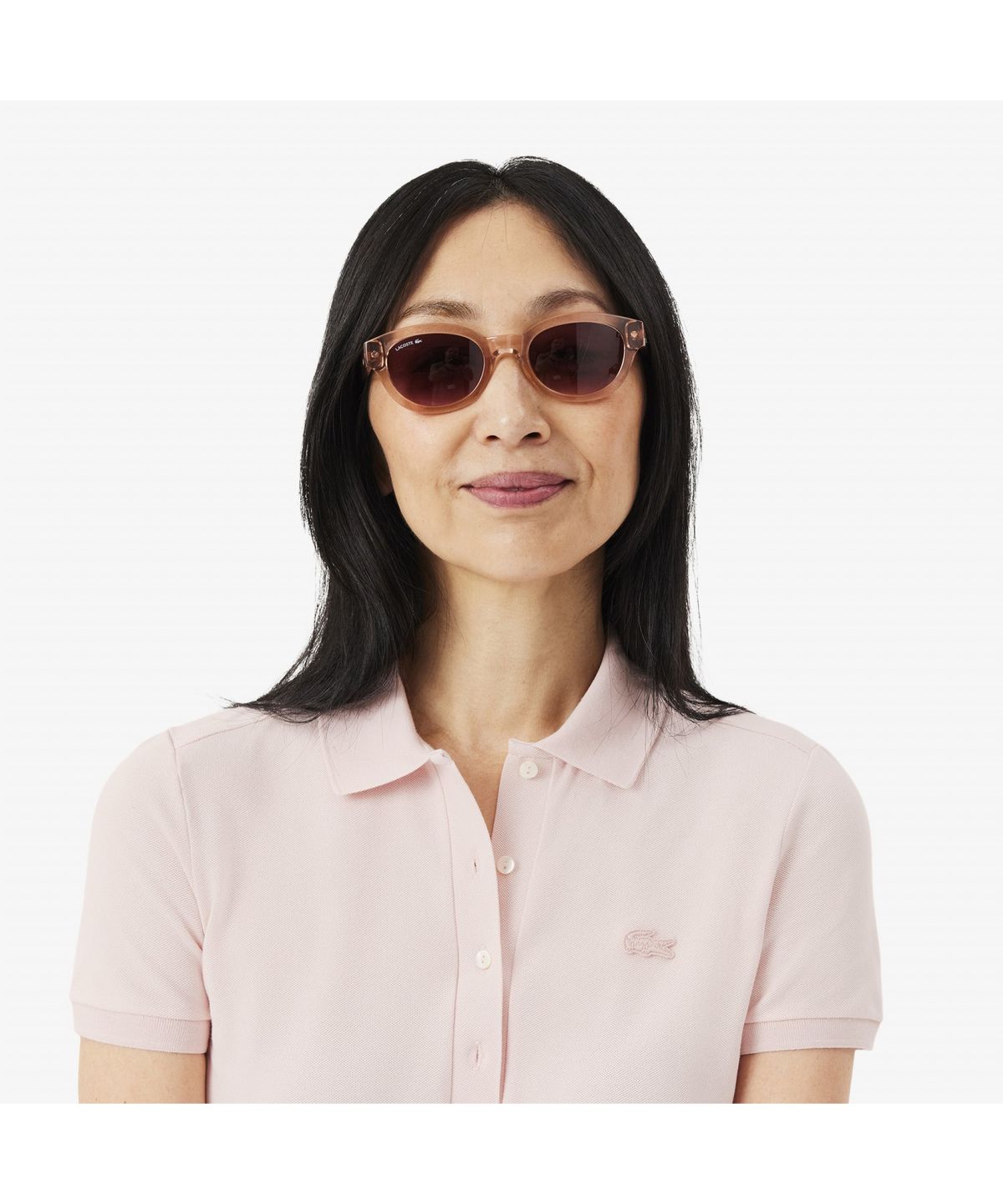 라코스테(LACOSTE) 여성 슬림핏 미니피케 폴로 드레스 EF5473-55G ADY