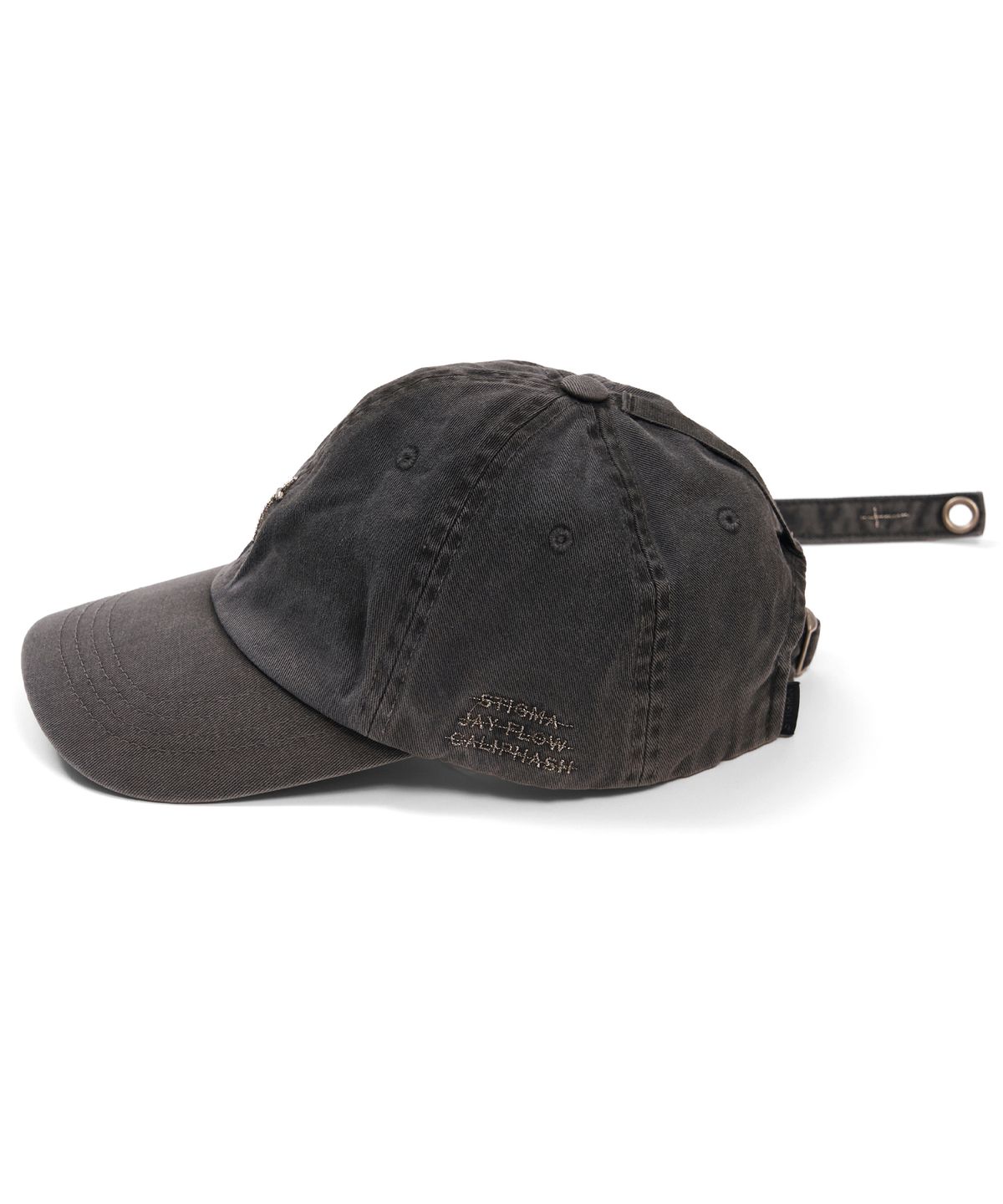 스티그마(STIGMA) PIGMENT CALIPH BALL CAP CHARCOAL