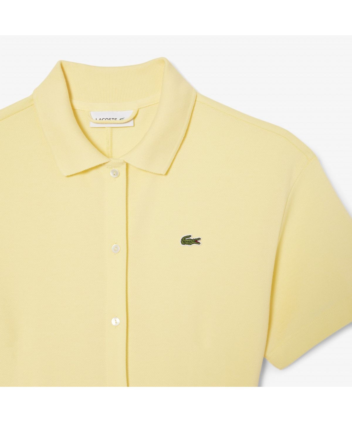 라코스테(LACOSTE) 여성 핏앤플레어 벨티드 폴로 드레스 EF9621-55G 107