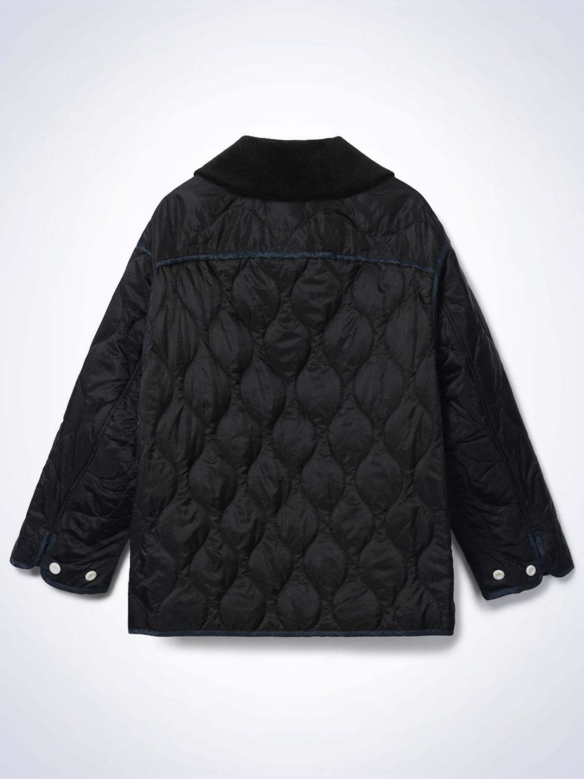 하우스공칠이씨(HAUS072C) ABODE QUILTING JACKET BLACK