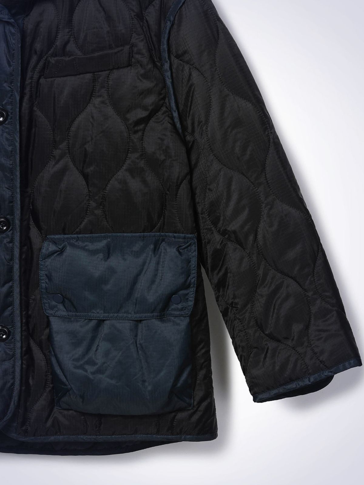 하우스공칠이씨(HAUS072C) ABODE QUILTING JACKET BLACK