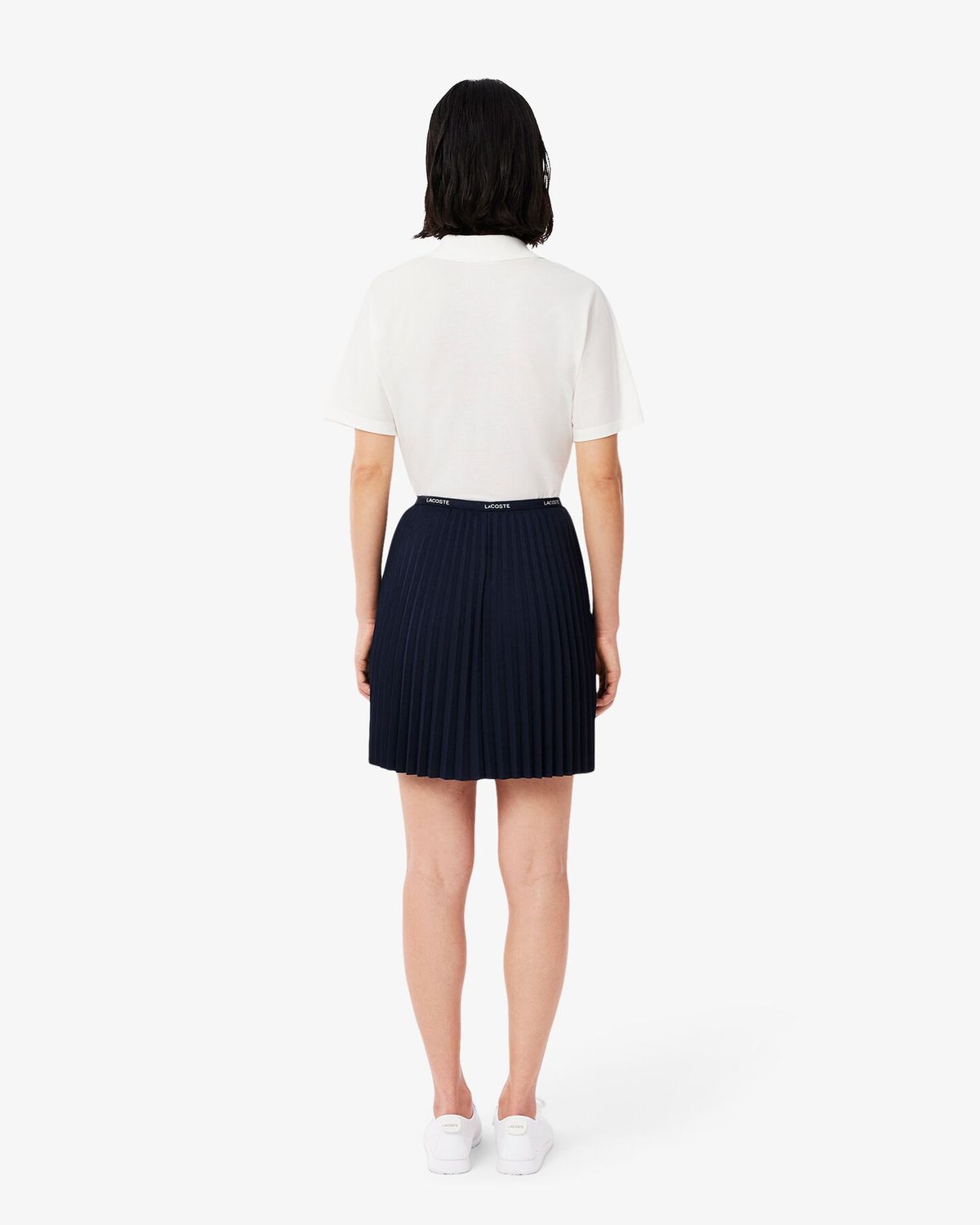 라코스테(LACOSTE) 여성 에센셜 숏 플리츠 스커트 JF1403-55G 166